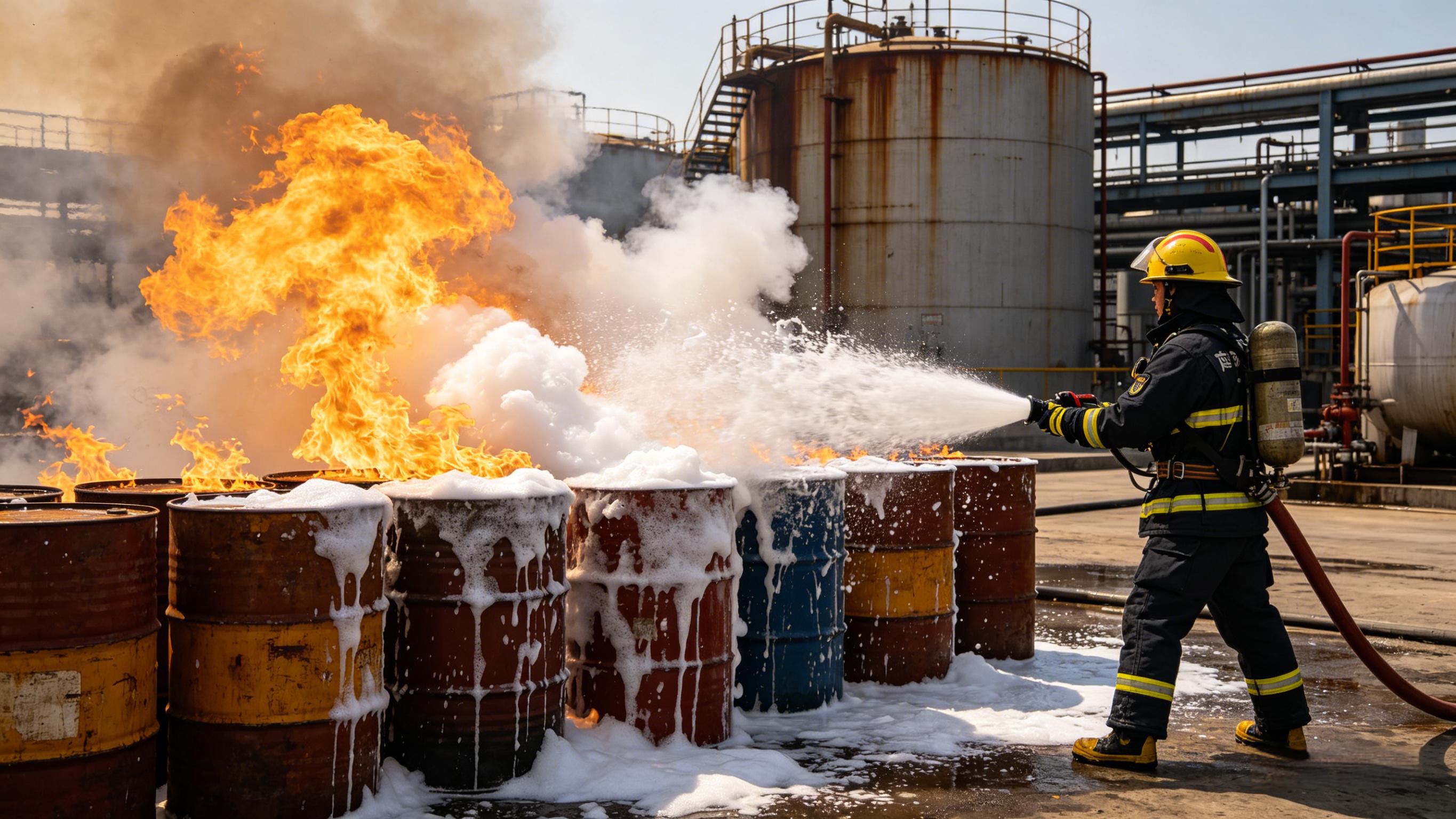 Fire-fighting fluorine materials, the hardcore leader: Sanmei breaks through the core technology of the entire chain of water-formed film fire-fighting agents